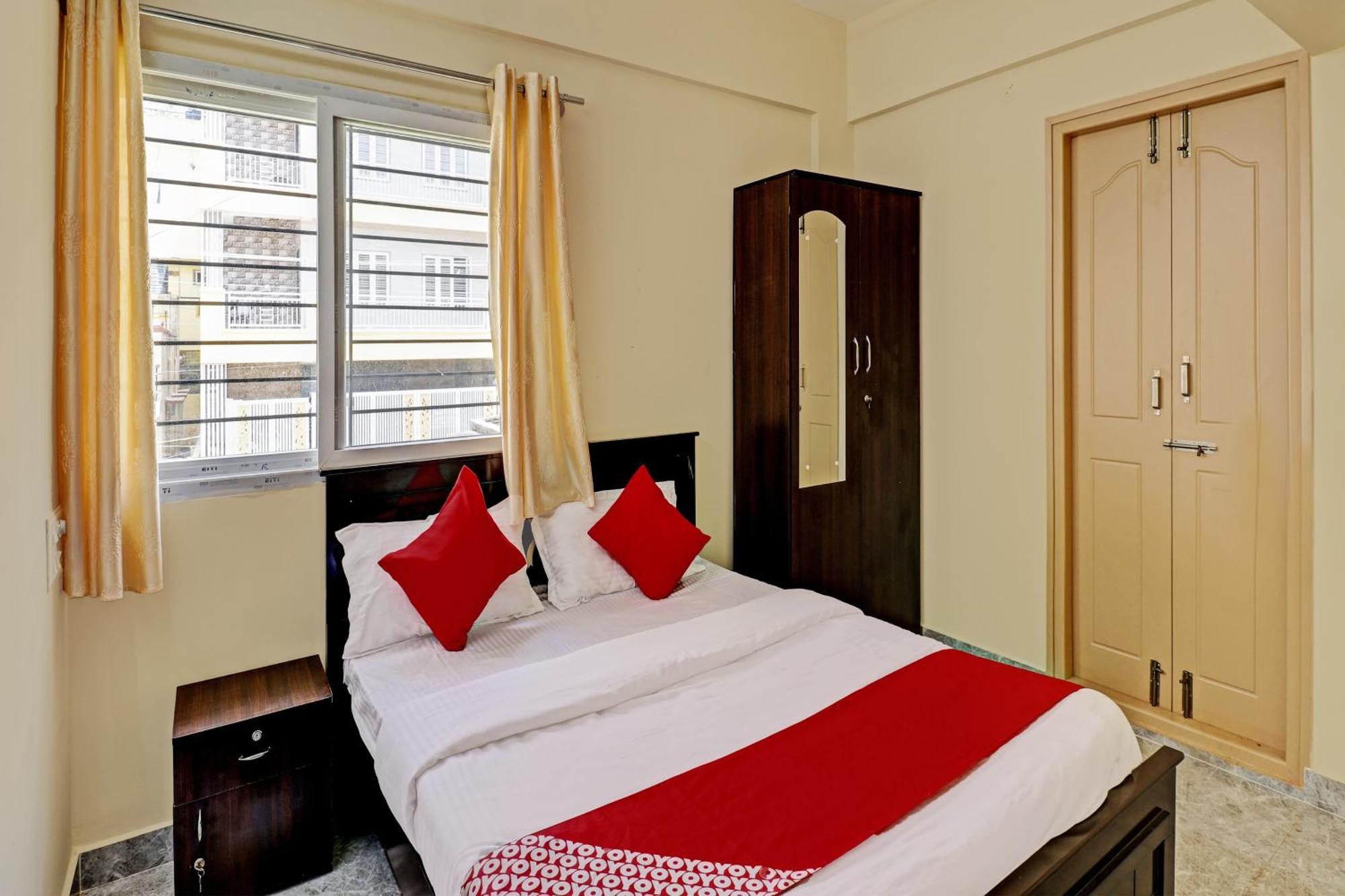 Oyo Flagship 81483 Manyatha Inn Service Apartment Bangalore Eksteriør billede